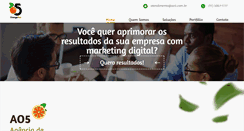 Desktop Screenshot of ao5.com.br