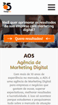 Mobile Screenshot of ao5.com.br